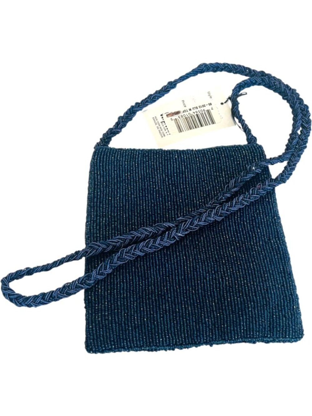 SORPRESA Purse with Strap and Magnetic Closure / Flower Design - NEW with Tags - Picture 5 of 6